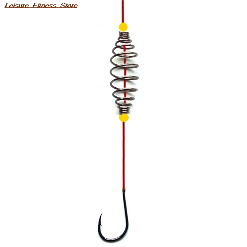 

50Pcs/lot Spring Lock Pin Crank Hook Fishing Connector Stainless Steel Swivels & Snap Soft Bait Fishing Accessories