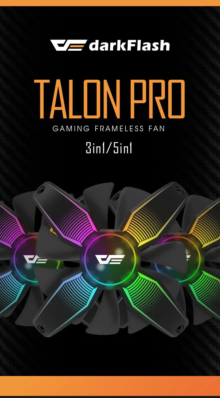 Aigo Talon pro, 120 мм, чехол для компьютера, вентилятор, кулер для процессора, Охлаждающий радиатор, 12 В, без рамки, RGB, охлаждающий вентилятор для процессора, тихий, для Inter и AMD