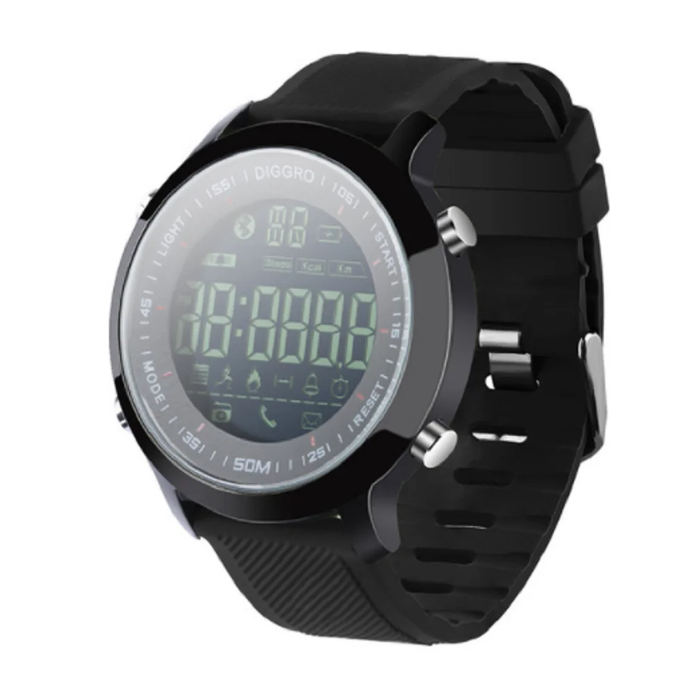Глубокие водонепроницаемые спортивные Смарт-часы для мужчин EX18 50M Bluetooth шагомер