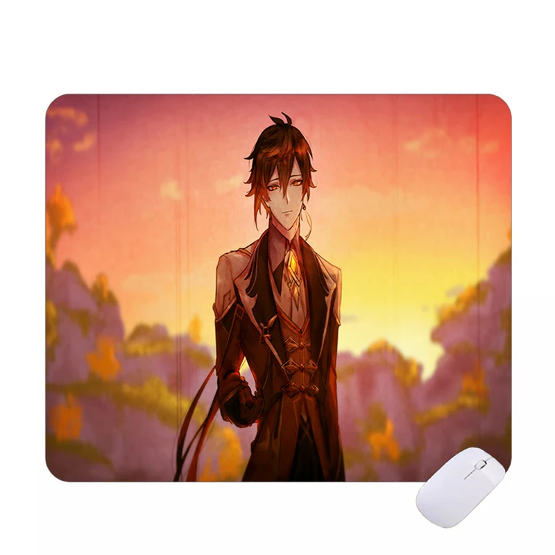

DIY Mousepad Genshin Impact Gaming Accessories Small Mouse Pad Computer Table Carpet Kawaii Mouse Mat Pc Gamer Keyboard Desk Mat
