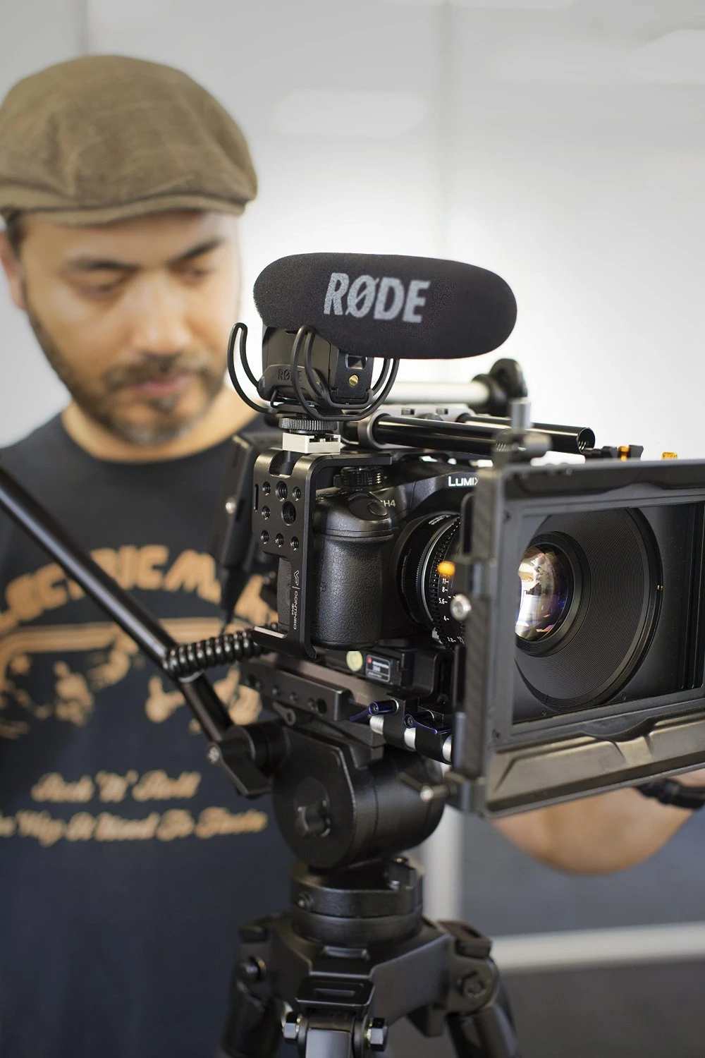YIXIANG агент Rode VMPR VideoMic Pro R с Rycote Lyre Shockmount микрофоном для Canon Nikon Lumix sony DJI Osmo DSLR камеры