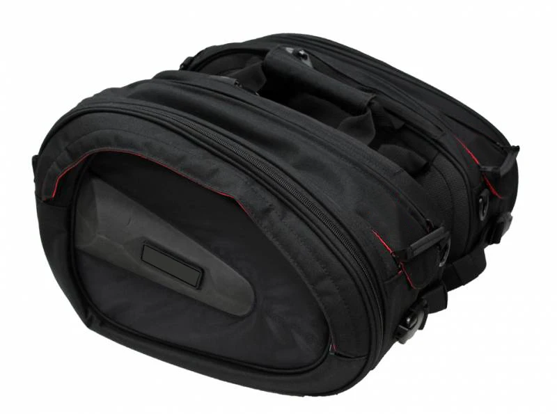 

Dain D-SADDLE Bags Motorcycle Package Helmet Bag Stealth Black Moto Motocross Motorbike Side Bag