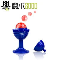 vase and ball magic trick puzzle children toys environmentally the ball disappeared and reappeared close up magic props