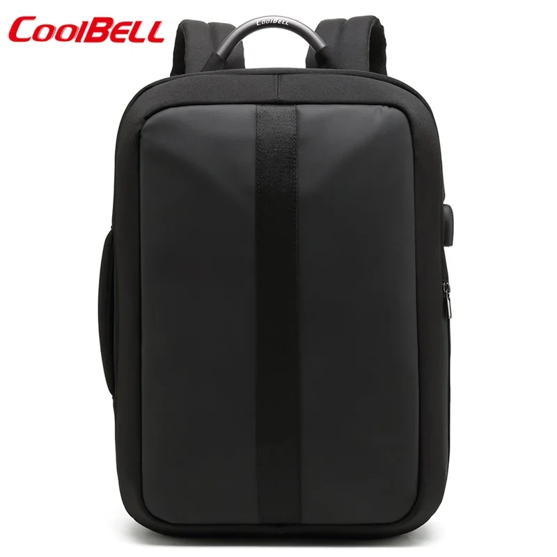 Мужской рюкзак с защитой от кражи и usb-зарядкой Водонепроницаемая спортивная