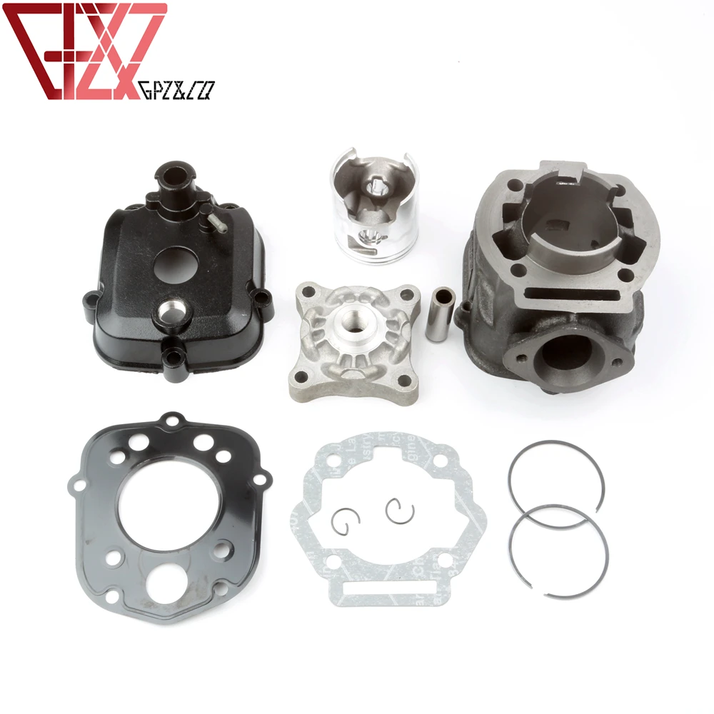 Комплект цилиндров с большим отверстием для скутера 70cc и головка цилиндра в