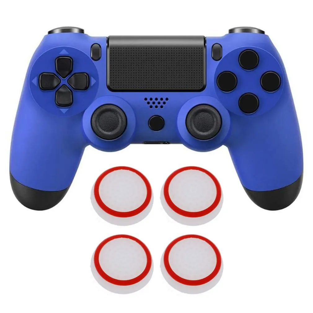 4 шт. колпачки для ручек PS4 Pro тонкие силиконовые аналоговые ручки джойстика