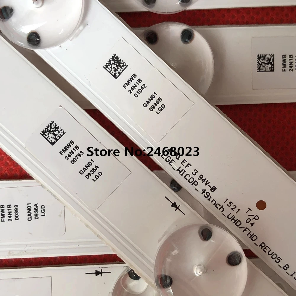 Светодиодная подсветка для LG 49UH610A 49UH6100 49LF5100 49UH6030 49UF640V 49UF6407 49UF640 49LF510V 8 шт. |