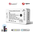 Умный светодиодный пульт управления GLEDOPTO ZigBee PRO 3,0 RGBW RGBWW, дистанционное управление через приложение, голосовое управление, работает с Echo Plus Google Assistant SmartThing H * UE