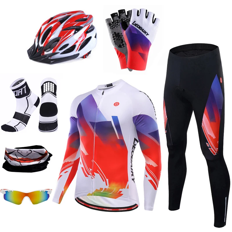 Новый Pro велосипедная Одежда Mtb велосипед Джерси комплект мужская летняя рубашка