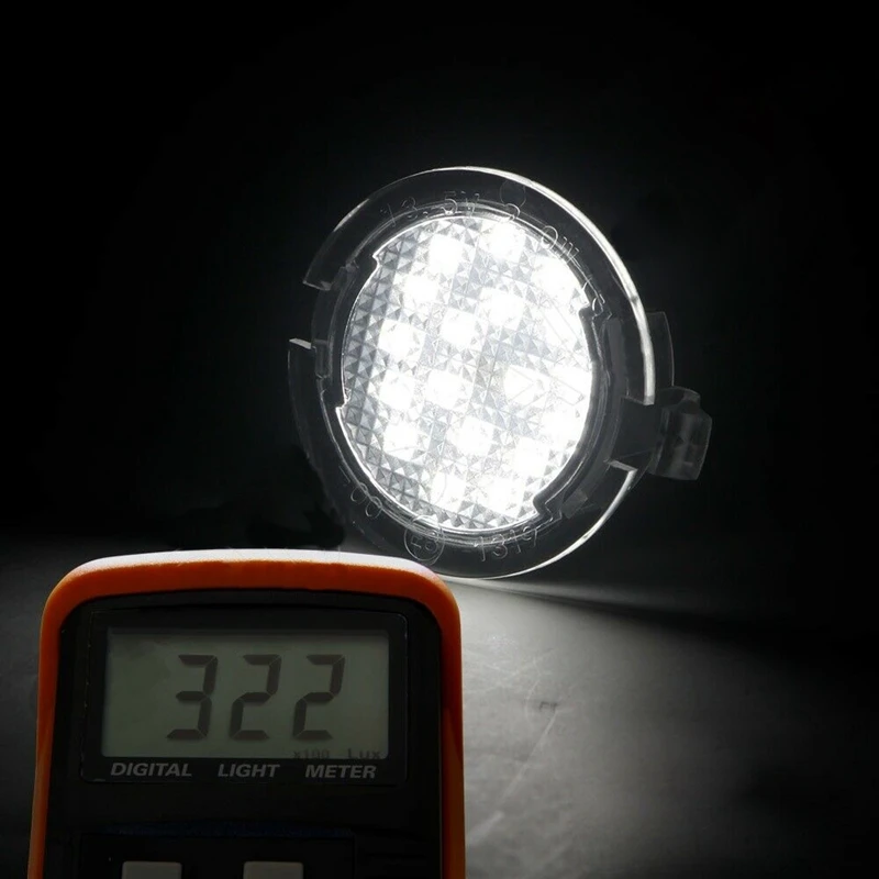 Для Ford F150 экспедиция (высокая Мощность) белый светодиодные боковые зеркала лужа