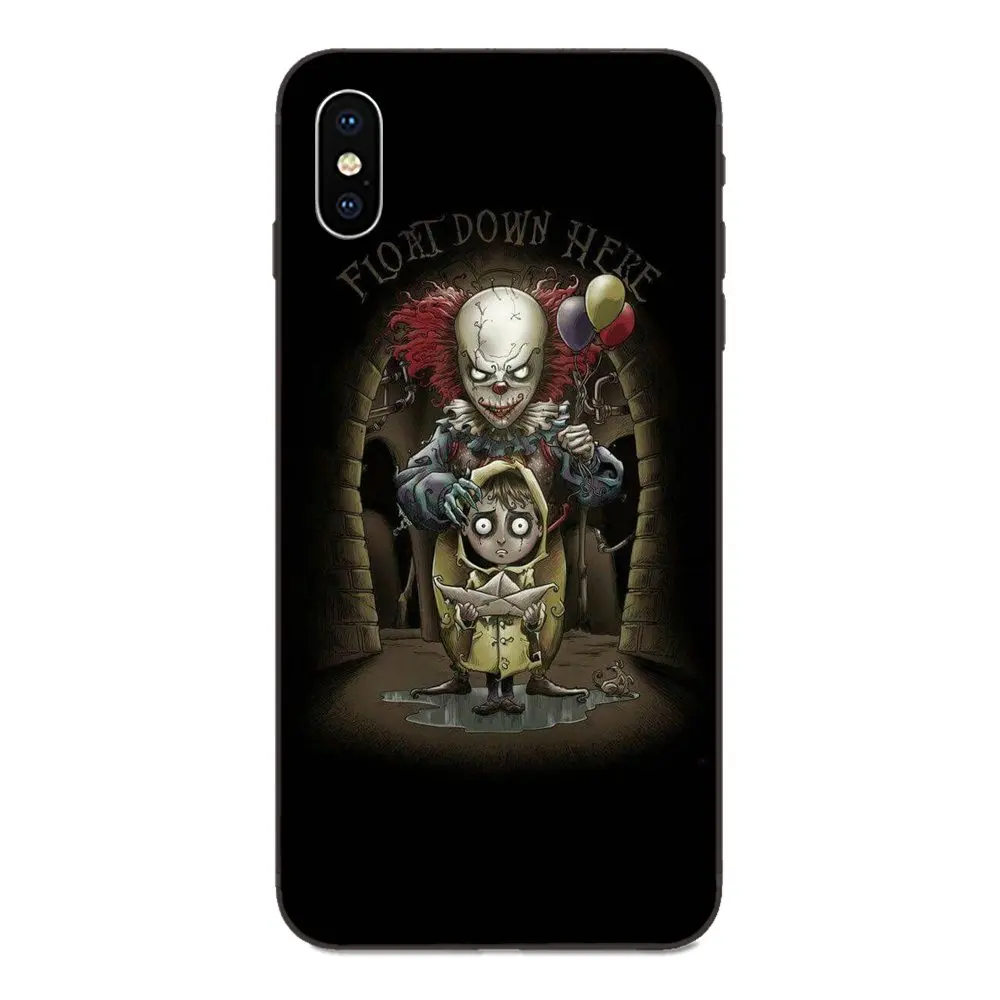 as picture ТПУ с милыми для Huawei Honor 5A 6A 6C 7A 7C 7X8 8A 8C 8X9 9X10 10i 20 Lite рro Джокера клоун поплавок его с забавным мультяшным - Цвет: as picture