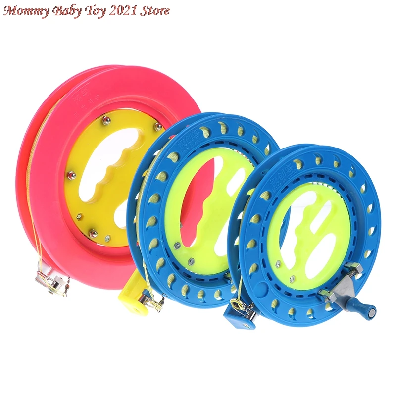 

16/18/22cm Cute Kite Reel ABS Plastic Kite Reel Grip Winder Flying Tools Winding Machine Kites Accessories