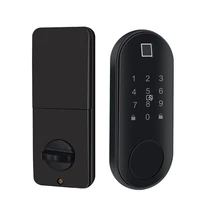 smart lock keyless electronic bluetooth ttlock biometric fingerprint keys ic card touch screen keypad auto lock app control
