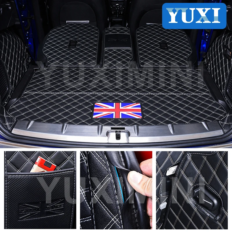 

Автомобильный багажник, кожа, анти-Грязная накладка, защитная накладка для BMW MINI COOPER F54 F55 F56 F60 R60 Countryman, аксессуары для интерьера