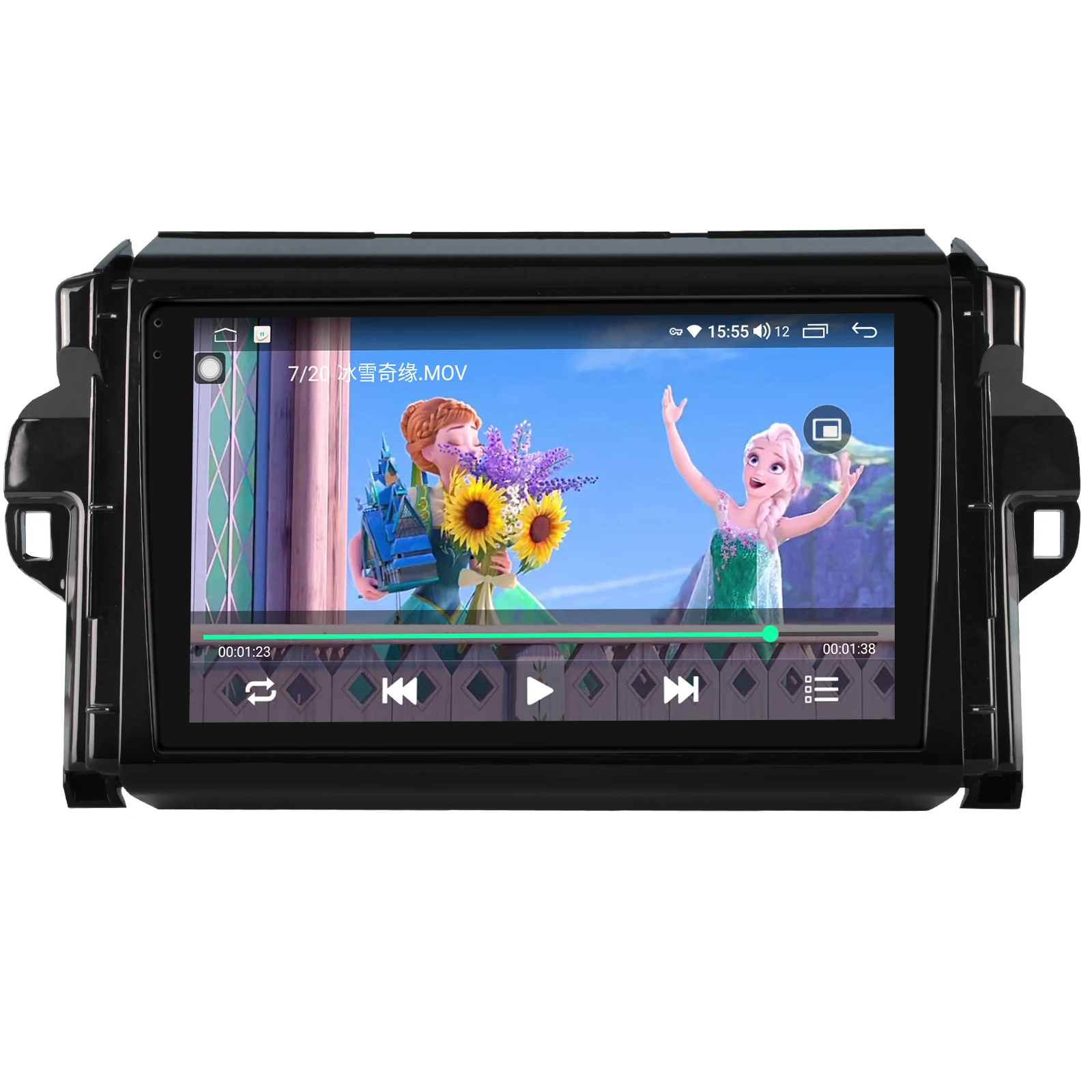 구매 9 인치 안드로이드 10 자동차 라디오 스테레오 Autoradio HD 1280*720 4G 헤드 유닛 멀티미디어 무선 Carplay For Toyota Fortuner 2016-2019