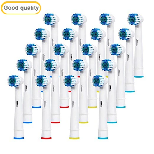 

20pcs Oral A B Sensitive Gum Care Electric Toothbrush Replacement Brush Heads Sensitive Brush Heads Extra Soft Bristles