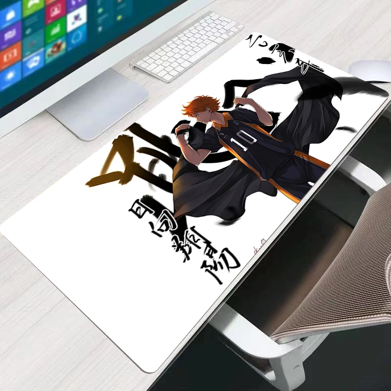 

Haikyuu Mouse pad 800x300 Fury Professional E-sports gamers speed mini pc Gaming Rubber keyboard notbook desk mat mousepad