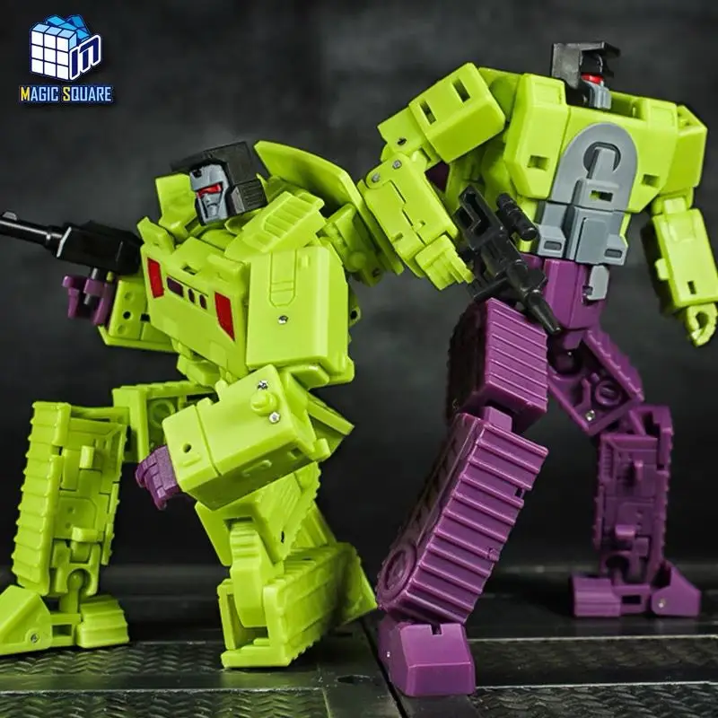 

Magic Vierkante Transformatie Devastator MS-B37 MS-B38 Mixmaster Scrapper MS-B41 MS-B42 Bonecrusher Scavenger Warrior Figuur Spe