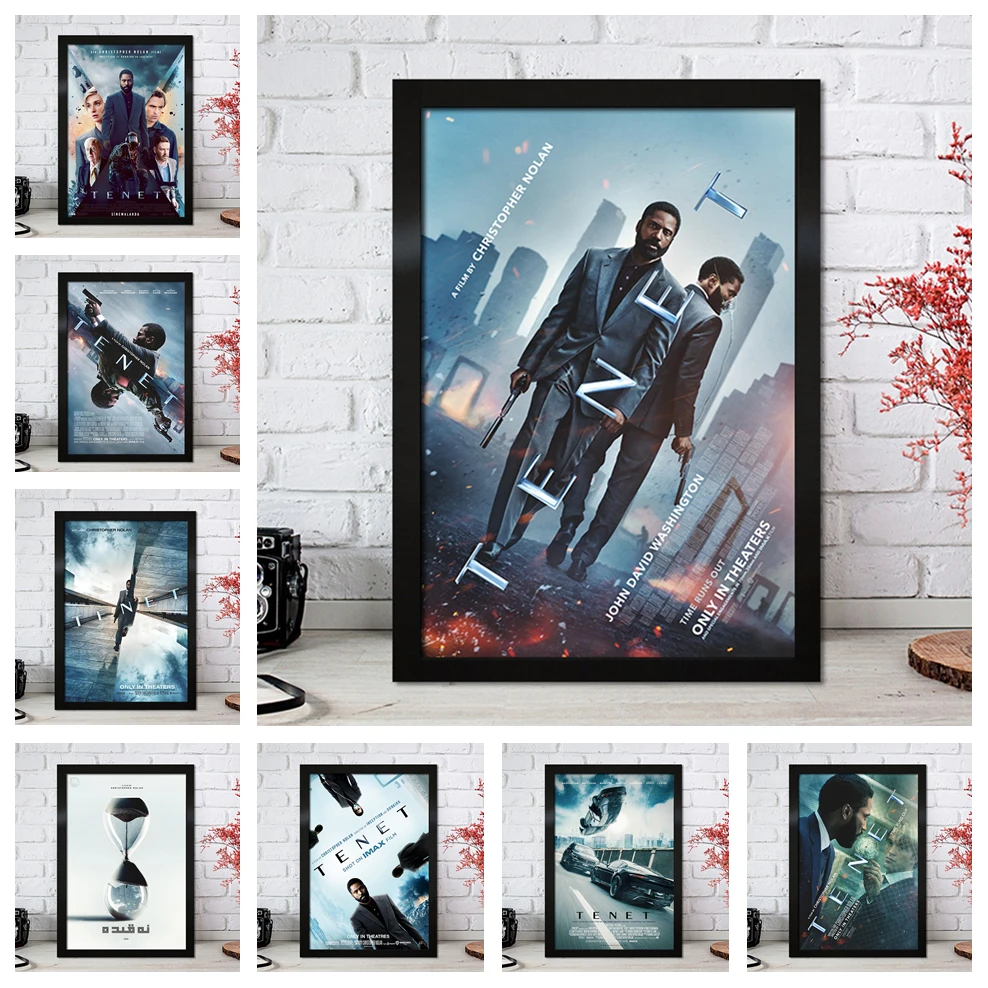 Классический фильм Tenet Nolan. Современная Картина на холсте Роберт Паттинсон постер