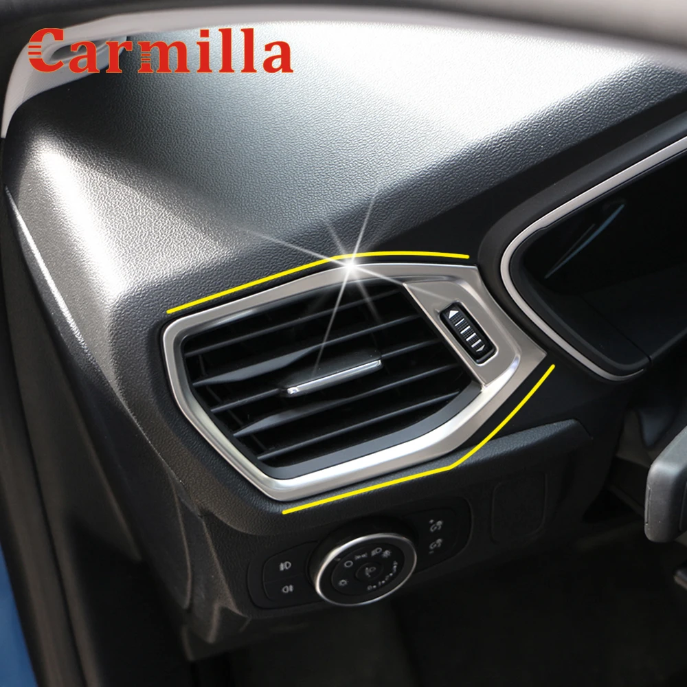 2Pcs/Set A/C Air Condition Outlet Vent Cover Trim Sticker Fit for Ford Focus 4 MK4 2019 2020 LHD Car Styling Accessories | Автомобили и