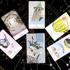 Белый шалфей карты Таро кошмар перед Таро колода идеальный подарок светильник видящий Ангел Таро оккультный современный ведьмы игра