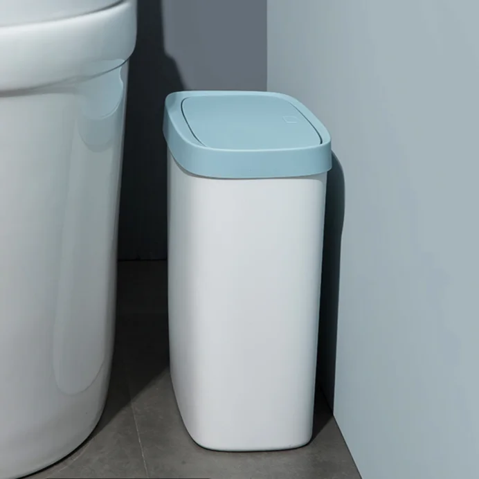 

Креативное Скандинавское мусорное ведро, пластиковое, большая ванная комната, простое, водонепроницаемое, прямоугольное мусорное ведро, пр...