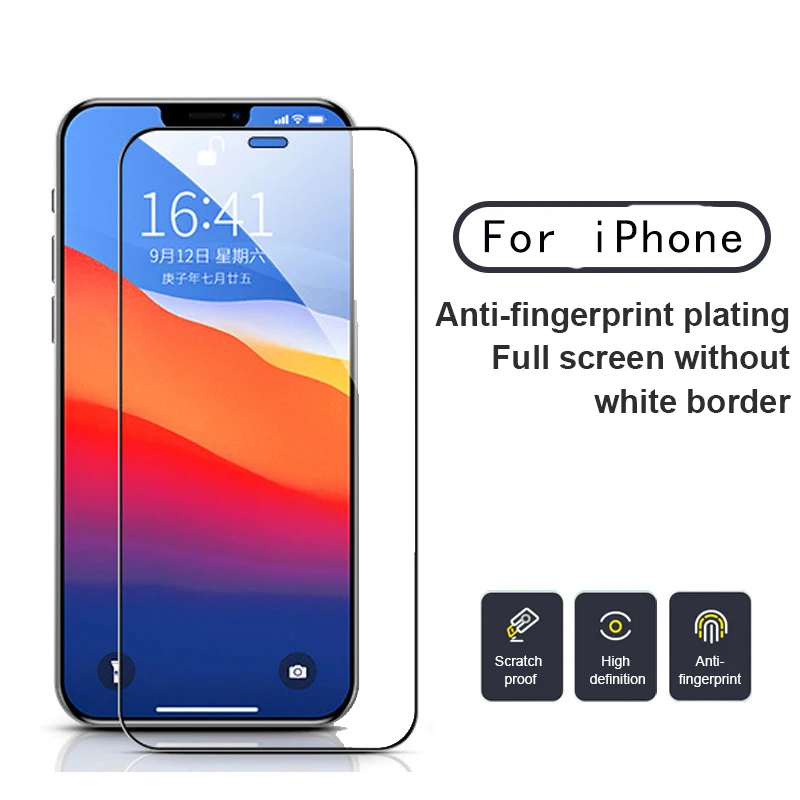 

9H Tempered Glass for iPhone 12 Glass Protector for IPhone 12 pro max Protective Hard Glass Film for iphone 12 mini max