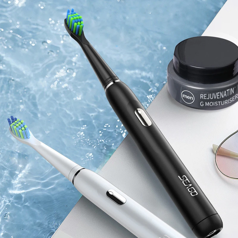 

Electric Toothbrush Rechargeable Buy One Get One Free Sonic Toothbrush 4 Mode Travel Toothbrush with 3 Brush Head Gift 2021