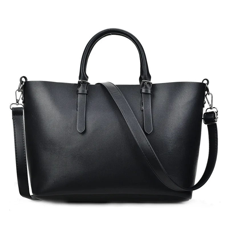 Women pu Leather women Handbags Female Shoulder bag designer Luxury Lady Tote Large Capacity Zipper shoulder JIULIN | Багаж и сумки