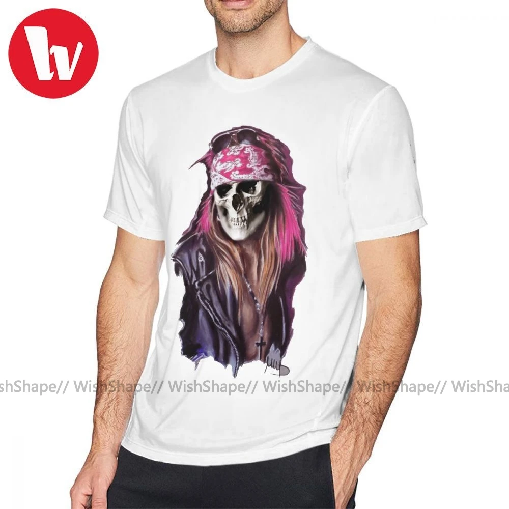 Axl розовая футболка из 100 хлопка с графическим рисунком Мужская короткими