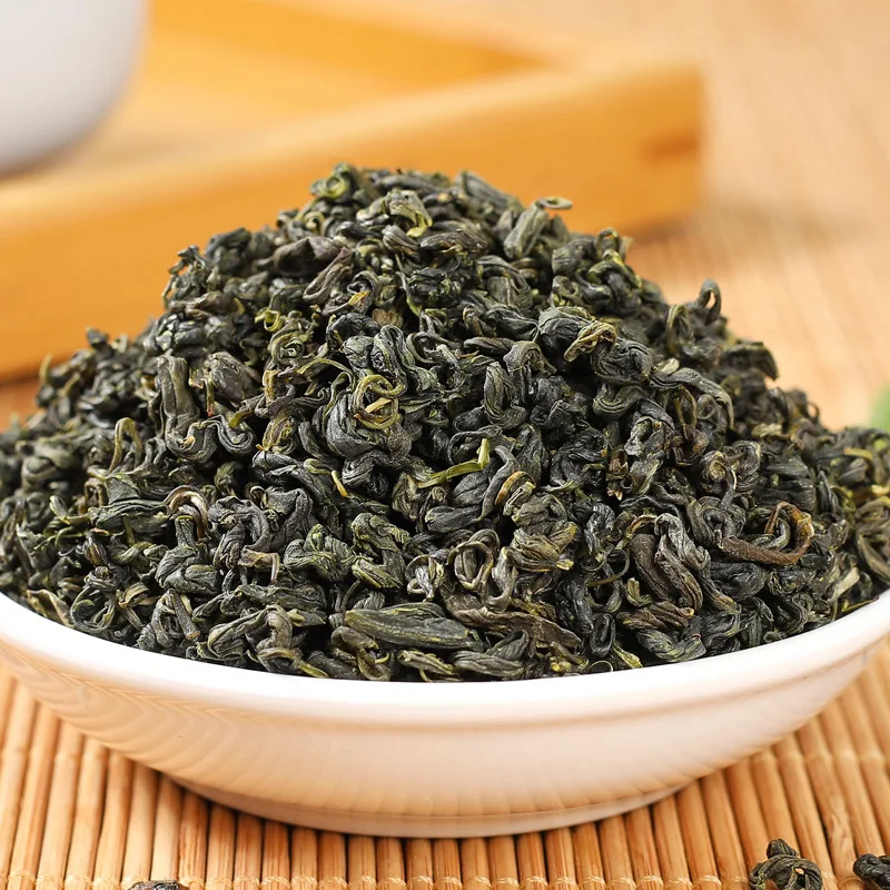 

Женский китайский чай, новый зеленый чай Юньнань, зеленый чай билулучунь, китайский зеленый чай bi luo chun, органический чай билучунь