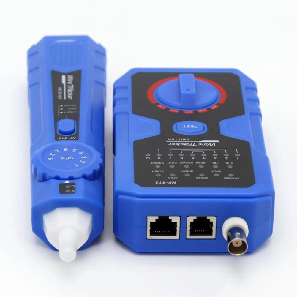 Оригинальный Кабельный тестер NOYAFA локатор проводов для RJ45 RJ11 BNC полярность