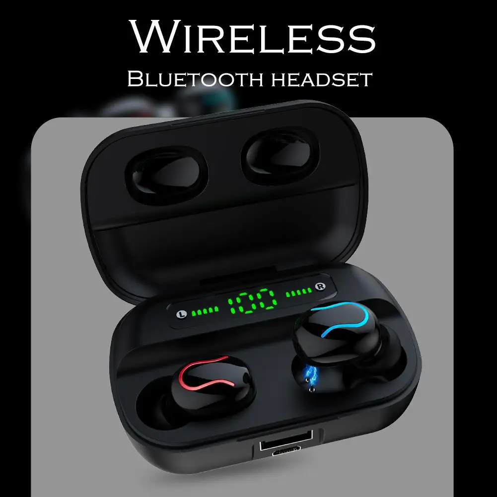 HBQ Q82 Беспроводной наушники двойной U Тип громкой связи Bluetooth гарнитура для авто с