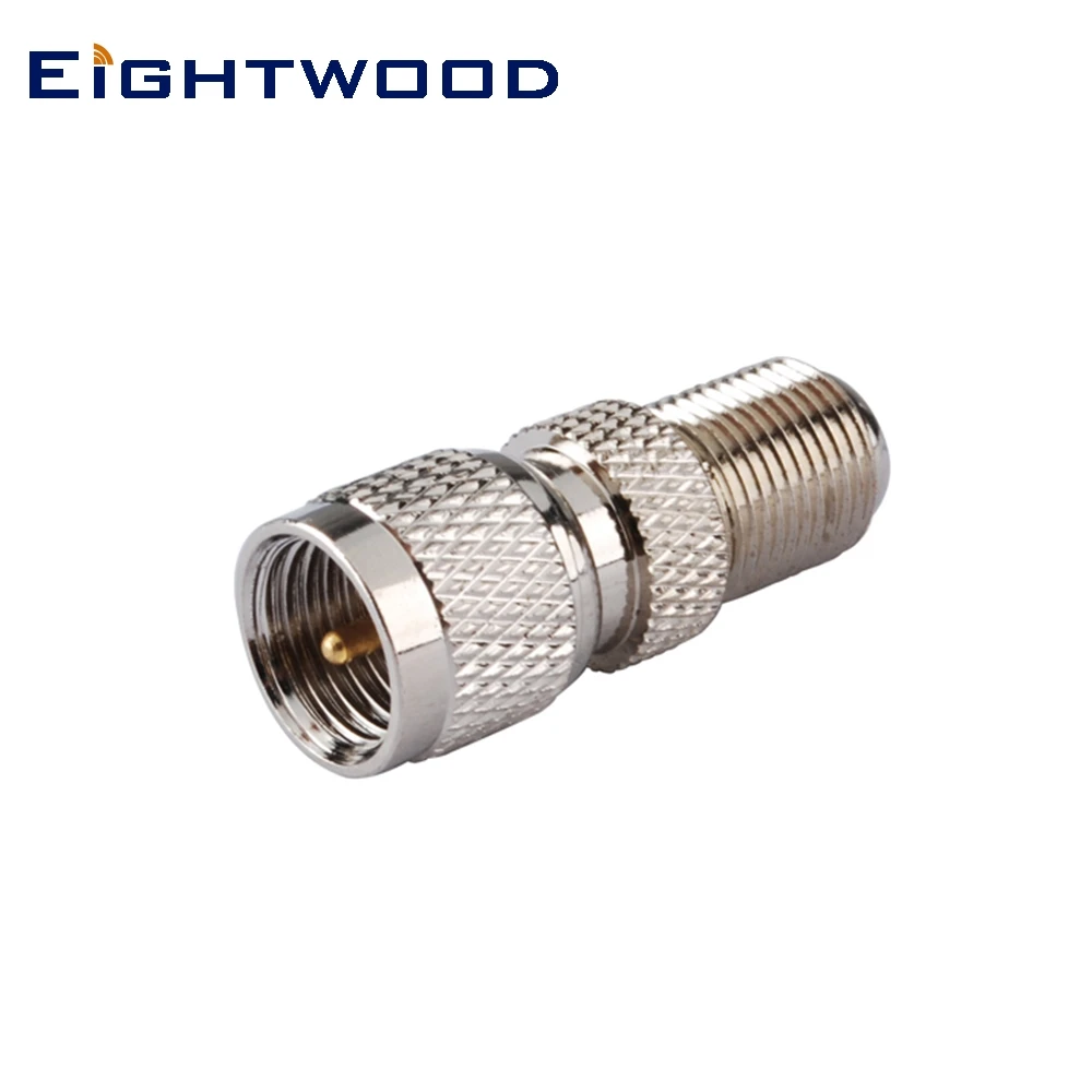 Eightwood 5 шт. Автомобильная радиоантенна Mini UHF к F RF коаксиальный адаптер SO 239 SO239