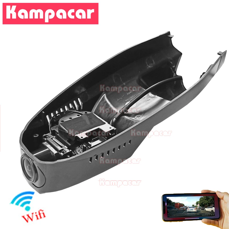 Kampacar FT09 C Wi Fi Видеорегистраторы для автомобилей Dash Cam видео Регистраторы Ford Kuga 73 мм