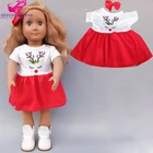 Одежда для куклы 18 дюймов, штаны с ремешком для куклы 43 см, Одежда для куклы, детские игрушки для девочек