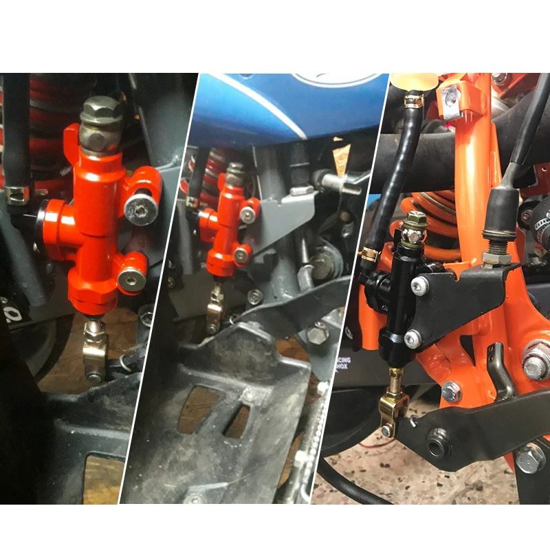 

SCL Racing Motorcycle Rear Brake Pump Hydraulic Refit Rear Brake Master Cylinder Pump For Suzuki Kawasaki Honda Yamaha Motorbike