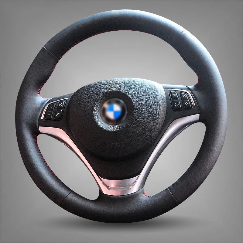 

Для X1 2012-2015 DIY Топ из искусственной кожи рулевого колеса ручная вышивка крестом на Обёрточная Бумага Обложка