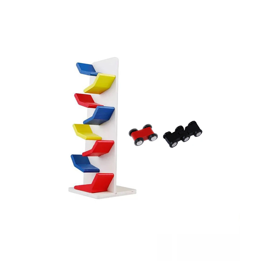 Деревянные гоночные автомобили игрушки детская гоночная трасса игрушка
