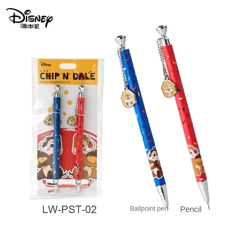 Подлинные ручки-гелевые для студентов Disney Mickey Mouse, механические карандаши Elsa Princess и креативный набор шариковых ручек.