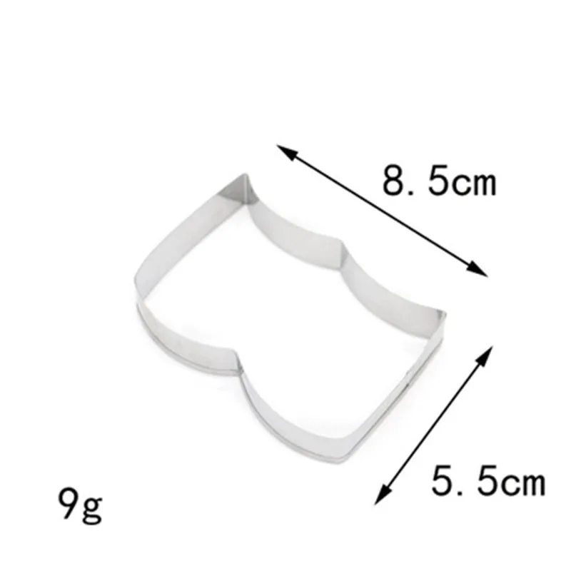 Форма книжки из нержавеющей стали фотопечатки тиснение торта форма для печенья