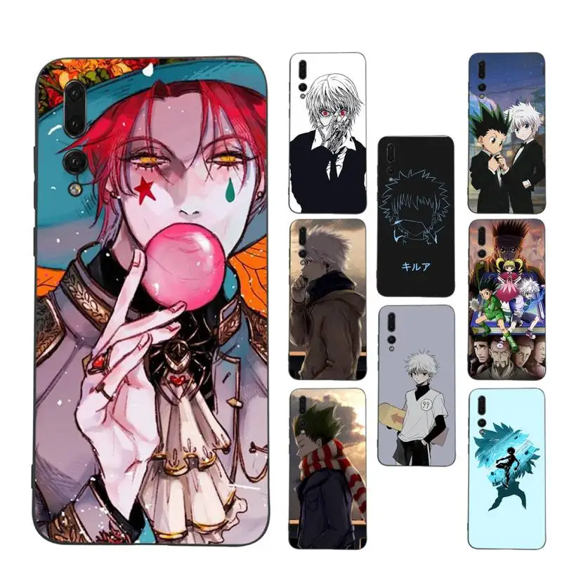 

Hunter X Hunter Anime Phone Case For Huawei P9 P30 lite p30 20 pro p40lite P30 Soft Silicone Capa