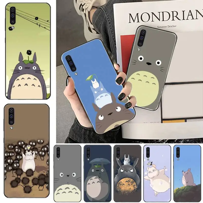

Hayao Miyazaki Anime My Neighbor Totoro Phone Cases For Samsung galaxy S 7 8 9 10 20 edge A 6 10 20 30 50 51 70 note 10 plus