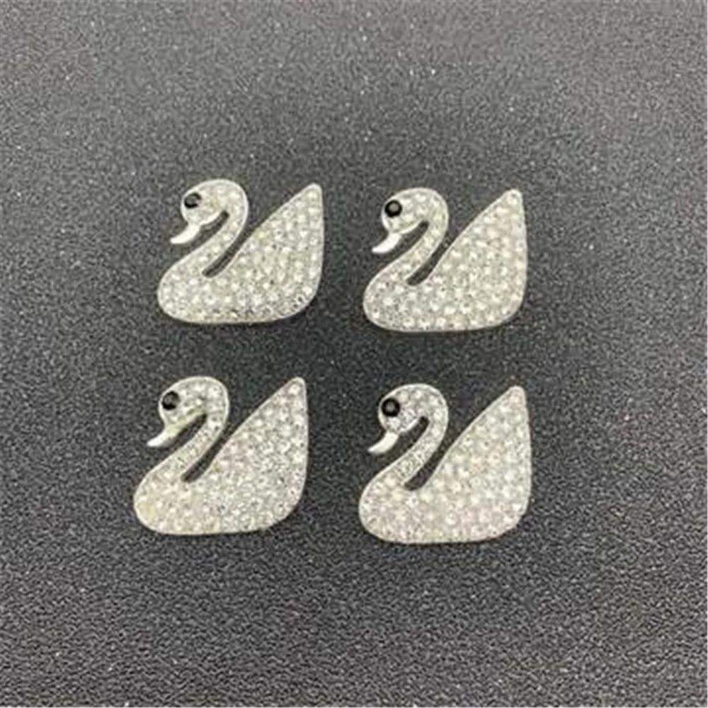

50 / PCS manufacturer direct sales creative DIY accessories full drill Swan mobile phone case stick drill beauty decoration