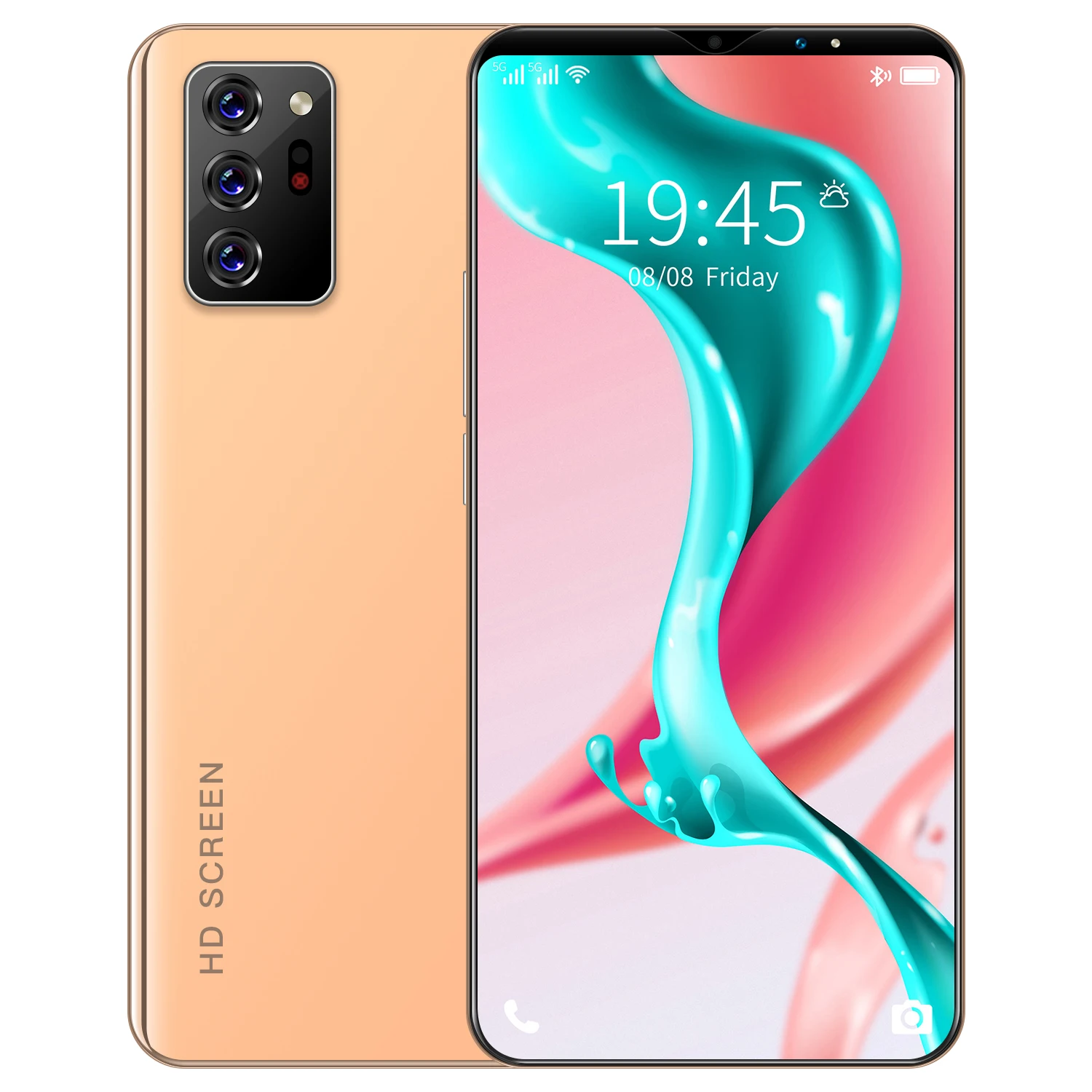 

Note20 Ultra 6.1 Inch 13+24MP Fingerprint Unlock Andriod10.1 Mobile Phone 8+128GB Face Unlock 8 Core MTK6739 Cheap Smart Phone