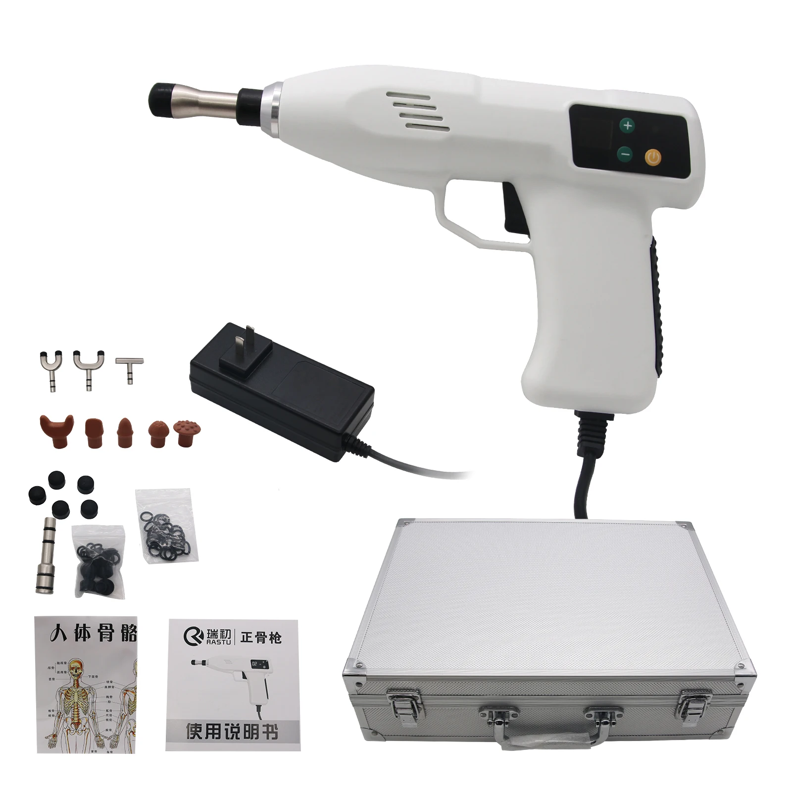 

AMCT белый поколения хиропрактики Регулировка Инструмент пистолет терапии позвоночника активатор корректирующий массажер