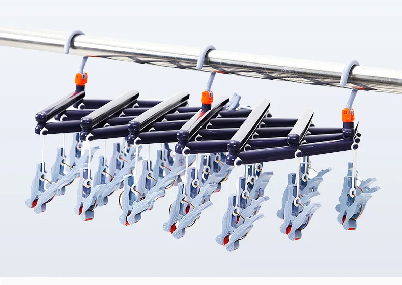 

1PC Clothes Hanger Multiport Magic Hanger Organizer Space Saving With Closet Organizer Hook Multifunction Hangers Home OK 1120