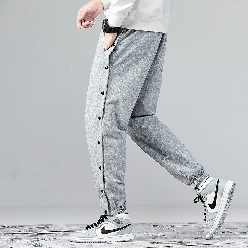 

2021 spring and summer new guard pants men's youth leisure loose sports Leggings Korean fashion men's leisure pants
