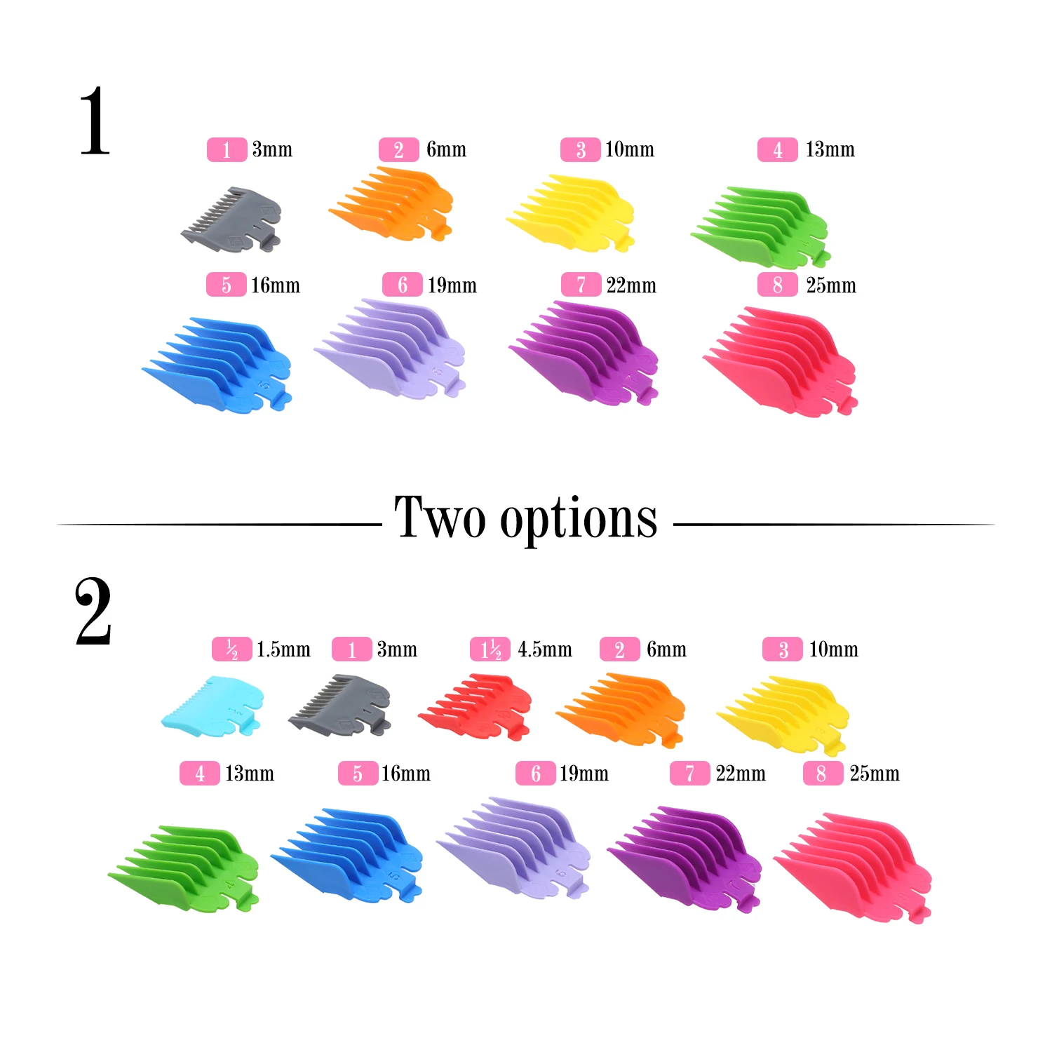 10 шт./компл. машинка для стрижки волос направляющая расческа Wahl ограниченная