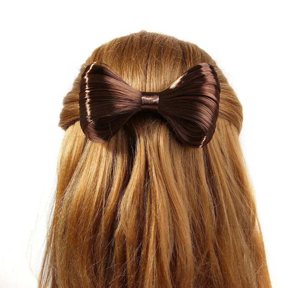 1 шт. большой галстук-бабочка в форме парика заколки для волос изысканные